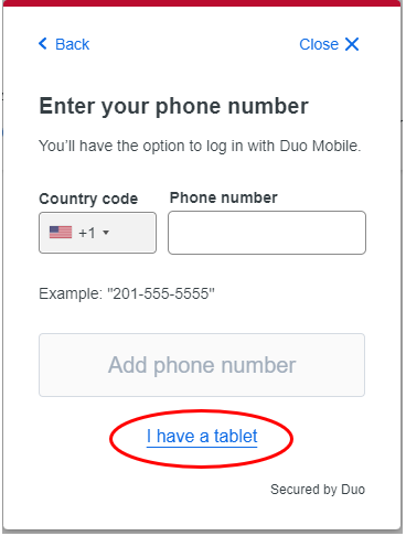 Adding a Device | Administrative Resource Center